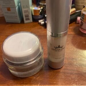 Brand new eye serum and face creme . Renuva  Genix